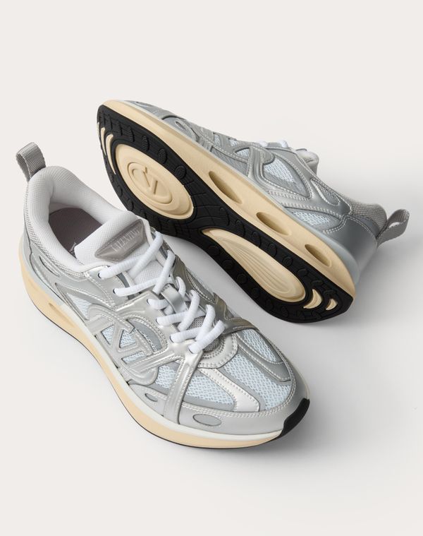 VLOGO EASYJOG SNEAKER IN MIRROR AND FABRIC - Image 5